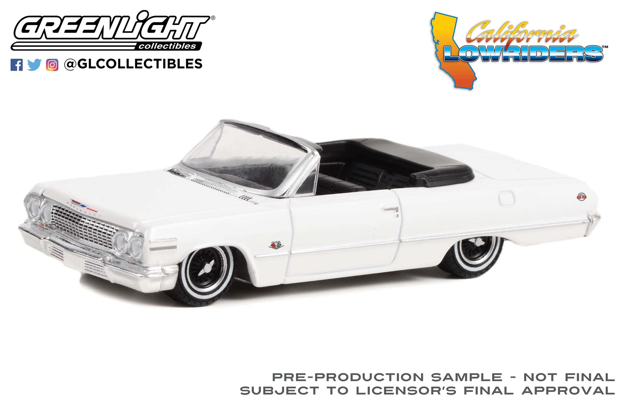 1:64 California Lowriders Series 2 - 1963 Chevrolet Impala SS